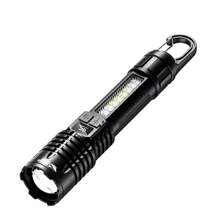 Multifunctional Cutter Safety Hammer Hook Strong Flashlight