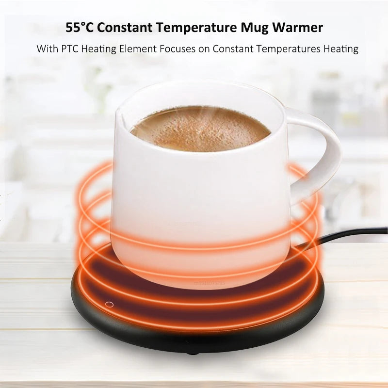 Mug Warmer USB Cup Thermostatic Coffee Cup Heater